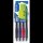 PILOT G2 Gelschreiber-Set schwarz/transparent, blau/transparent, rot/transparent