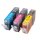 KMP C74V  cyan, magenta, gelb Druckerpatronen kompatibel zu Canon CLI-521 C/M/Y,