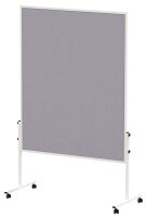 MAUL Moderationswand MAULsolid 120,0 x 150,0 cm grau