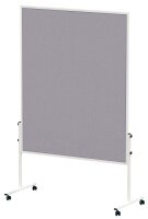 MAUL Moderationswand MAULsolid 120,0 x 150,0 cm grau