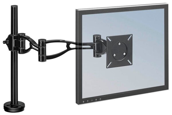 Fellowes Monitor-Halterung Vista 8041601 schwarz für 1 Monitor, Tischklemme, Tischbohrung