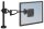 Fellowes Monitor-Halterung Vista 8041601 schwarz für 1 Monitor, Tischklemme, Tischbohrung