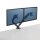 Fellowes Monitor-Halterung Platinum Series 8042501 schwarz für 2 Monitore, Tischklemme, Tischbohrung