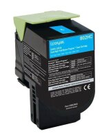 Lexmark 80C2HC0  cyan Toner