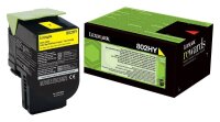 Lexmark 80C2HY0  gelb Toner