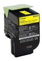 Lexmark 80C2HY0  gelb Toner