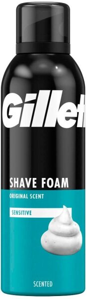 Gillette Sensitive Rasierschaum 200 ml