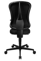 Topstar Bürostuhl Art Comfort, SP800T20 Stoff schwarz, Gestell schwarz