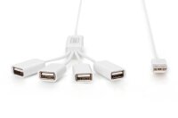 DIGITUS USB-Hub DA-70216 4-fach weiß