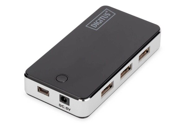 DIGITUS USB-Hub DA-70222 7-fach schwarz