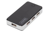 DIGITUS USB-Hub DA-70222 7-fach schwarz