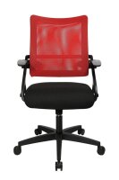 Topstar Bürostuhl New Smove, DS100A T201 Stoff rot,...