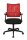Topstar Bürostuhl New Smove, DS100A T201 Stoff rot, Gestell schwarz
