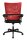 Topstar Bürostuhl New Smove, DS100A T201 Stoff rot, Gestell schwarz
