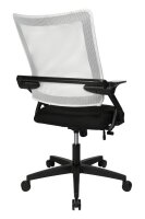 Topstar Bürostuhl New Smove, DS100A T203 Stoff weiß, Gestell schwarz