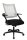 Topstar Bürostuhl New Smove, DS100A T203 Stoff weiß, Gestell schwarz