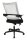 Topstar Bürostuhl New Smove, DS100A T203 Stoff weiß, Gestell schwarz