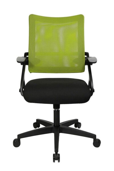 Topstar Bürostuhl New Smove, DS100A T205 Stoff grün, Gestell schwarz