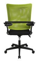 Topstar Bürostuhl New Smove, DS100A T205 Stoff grün, Gestell schwarz