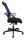 Topstar Bürostuhl New Smove, DS100A T208 Stoff blau, Gestell schwarz