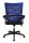 Topstar Bürostuhl New Smove, DS100A T208 Stoff blau, Gestell schwarz