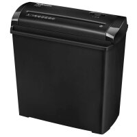 Fellowes Powershred P-25S Aktenvernichter mit Streifenschnitt P-1, 7 mm, bis 5 Blatt, schwarz