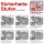 Fellowes Powershred P-25S Aktenvernichter mit Streifenschnitt P-1, 7 mm, bis 5 Blatt, schwarz