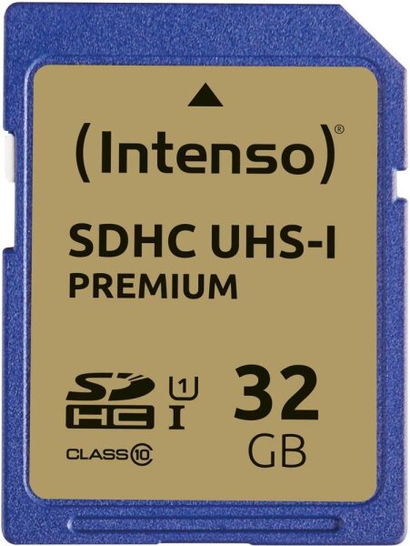 Intenso Speicherkarte SDHC-Karte Premium, 32 GB, 1 St.