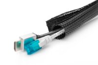 DIGITUS DA-90507 Kabelschlauch 2,0 m schwarz