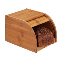 relaxdays Brotkasten braun, 1 St.