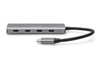 DIGITUS USB-Hub DA-70246 4-fach grau