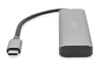 DIGITUS USB-Hub DA-70246 4-fach grau