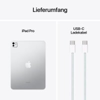Apple iPad Pro 7.Gen (2024) WiFi mit Nanotexturglas 33,0 cm (13,0 Zoll) 2 TB sil