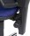 Topstar Bürostuhl Point 60 Netz Plus, G260 Stoff blau, Gestell chrom