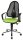 Topstar Bürostuhl Point 60 Netz Plus, G050 Stoff grün, Gestell chrom