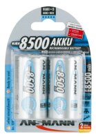 ANSMANN Akkus Ni-MH Mono D 8.500 mAh, 2 St.