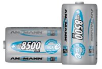 ANSMANN Akkus Ni-MH Mono D 8.500 mAh, 2 St.