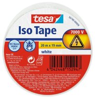 tesa Iso Tape Isolierband weiß 19,0 mm x 20,0 m 1...