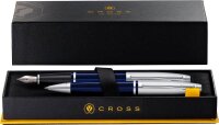 CROSS Schreibset Calais blau
