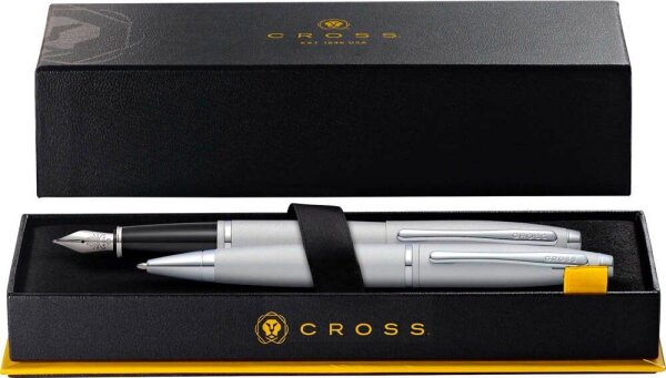 CROSS Schreibset Calais silber
