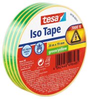 tesa Iso Tape Isolierband grün 19,0 mm x 20,0 m 1 Rolle