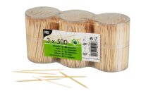 PAPSTAR Zahnstocher, Holz, 1.500 St.