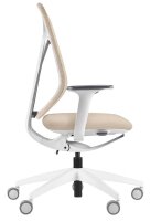 sedus Bürostuhl se:kit Membran, sn-821/010 Stoff beige, Gestell grau