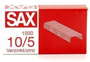 sax design Heftklammern No.10, 1.000 St.