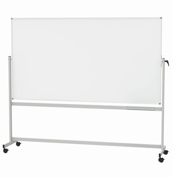 MAUL Mobiles Whiteboard MAULstandard 220,0 x 120,0 cm weiß emaillierter Stahl