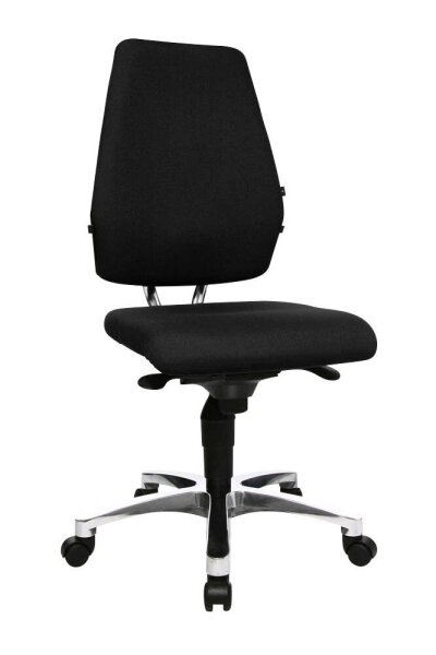 Topstar Bürostuhl Body Balance S30, SI99T20 Stoff schwarz, Gestell alu