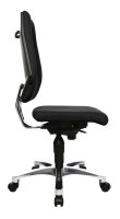 Topstar Bürostuhl Body Balance S30, SI99T20 Stoff schwarz, Gestell alu
