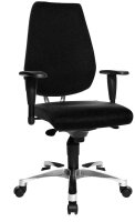 Topstar Bürostuhl Body Balance S30, SI99T20 Stoff schwarz, Gestell alu