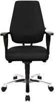 Topstar Bürostuhl Body Balance S30, SI99T20 Stoff schwarz, Gestell alu
