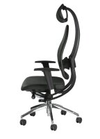 Topstar Bürostuhl Open Art, J190AS10 Stoff schwarz, Gestell alu